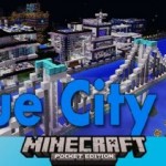 Синий город v3.0 карта для Майнкрафт ПЕ