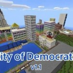 Карта для Майнкрафт ПЕ Город Демократии